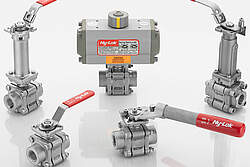 High temperature ball valve HSO: various mounting and actuator options